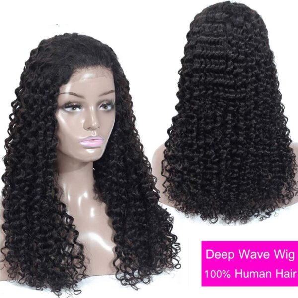 Deep Wave Human Hair Wig - Image 6