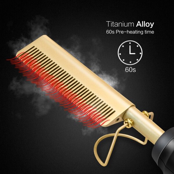 Hair Straightener Heat Comb - Image 5