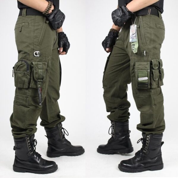 High Quality Wear-Resistant Cotton Men’s Cargo Pants