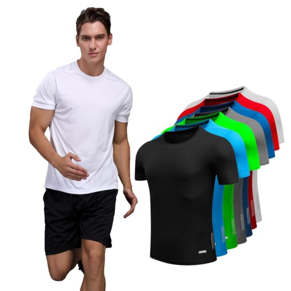 Men's Quick Dry Gym T-Shirts - Image 3