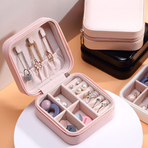 Compact Portable Jewelry Organizer Box - Image 4