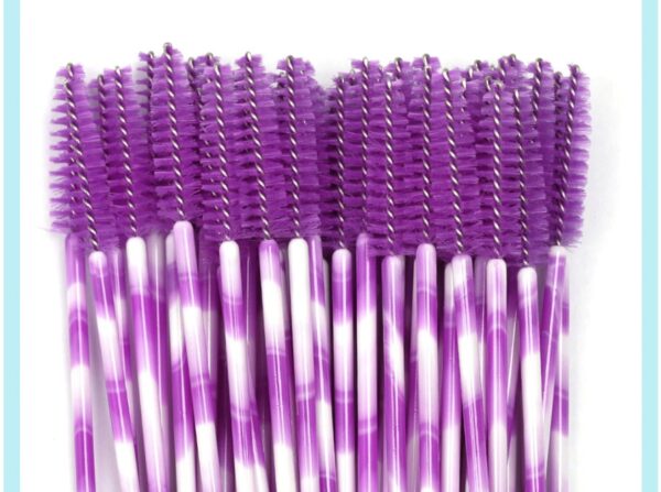 Colorful Disposable Mascara Brush 50 Pcs Set - Image 5