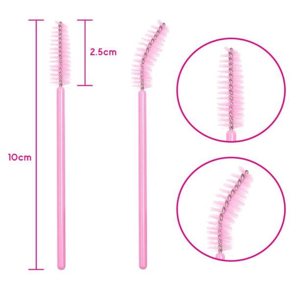 Colorful Disposable Mascara Brush 50 Pcs Set - Image 7