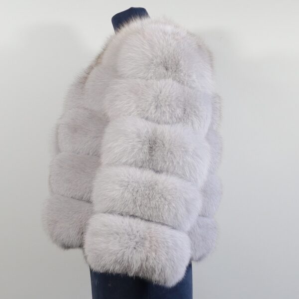 Women's Luxury Fox Fur Coat - Image 7