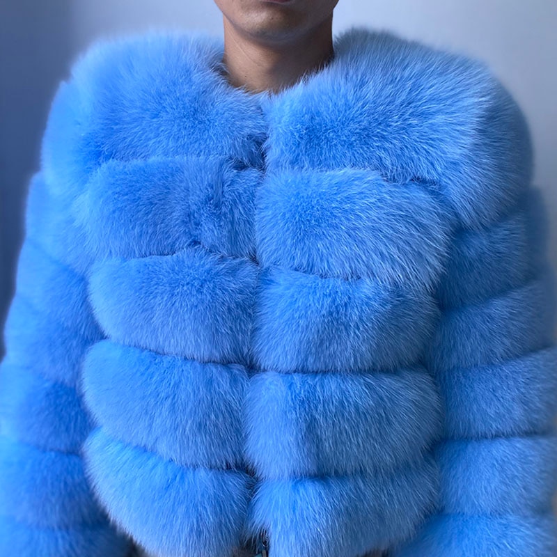 Sky blue fur