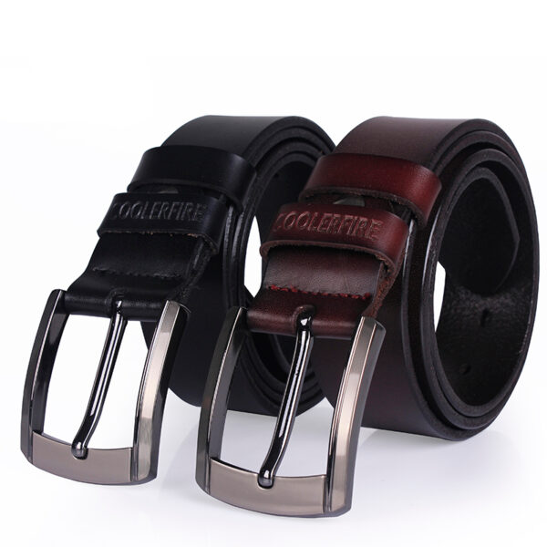 Classic Business Leather Belt - Image 3