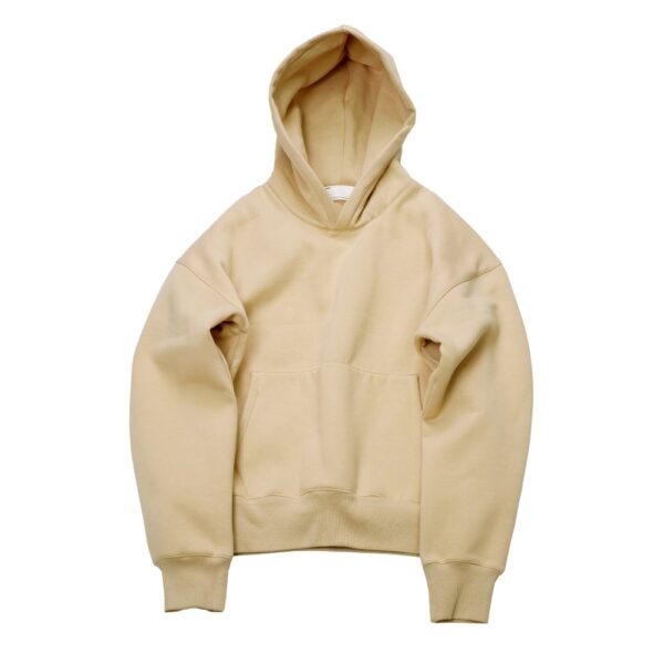 Plain Fleece Hoodie for Men - Image 4