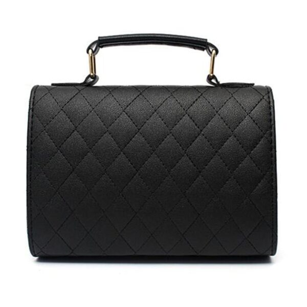 Women's Compact Quilted Shoulder Bag - Image 5