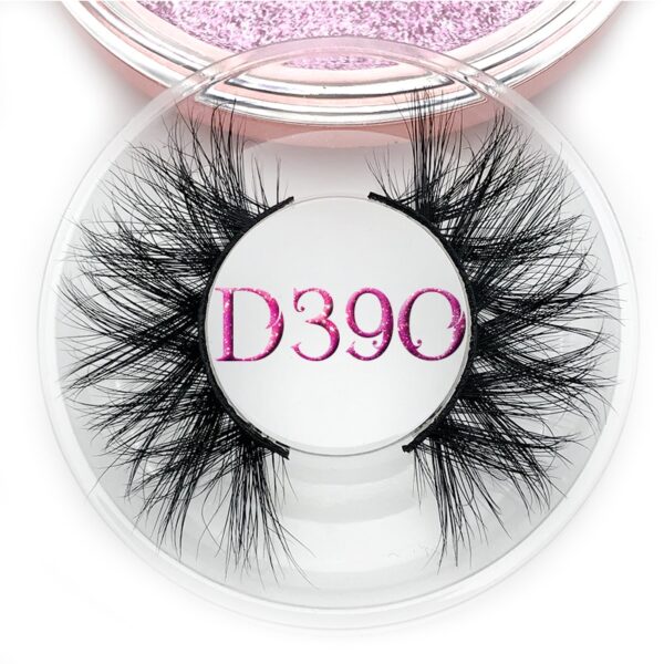 Thick Dramatic  3D Mink Eyelashes - Image 3