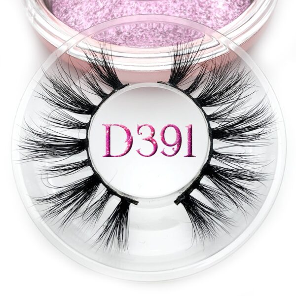 Thick Dramatic  3D Mink Eyelashes - Image 8