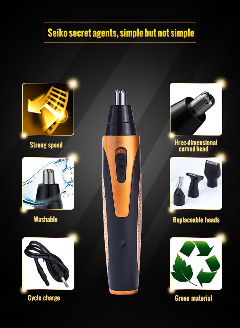 4 in 1 Rechargeable Electric Hair Trimmer