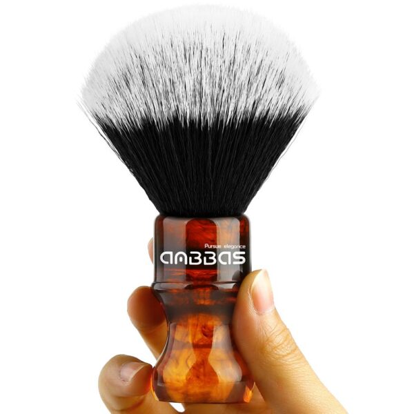 Synthetic Badger Hair Shaving Brush - Image 4