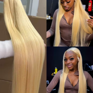 613 Colored Bundles Honey Blonde Remy Brazilian Straight Raw Hair Weave Weft Remy Human Hair Bundles 8 - 40 Inch Free Shipping