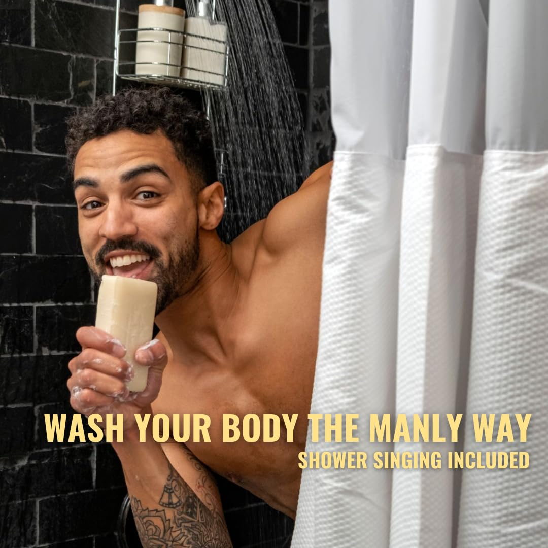 San Francisco Soap Co Man Bar 3-Piece Gift Set - No Harmful Chemicals - Good for All Skin Types - Made in the USA - Image 7