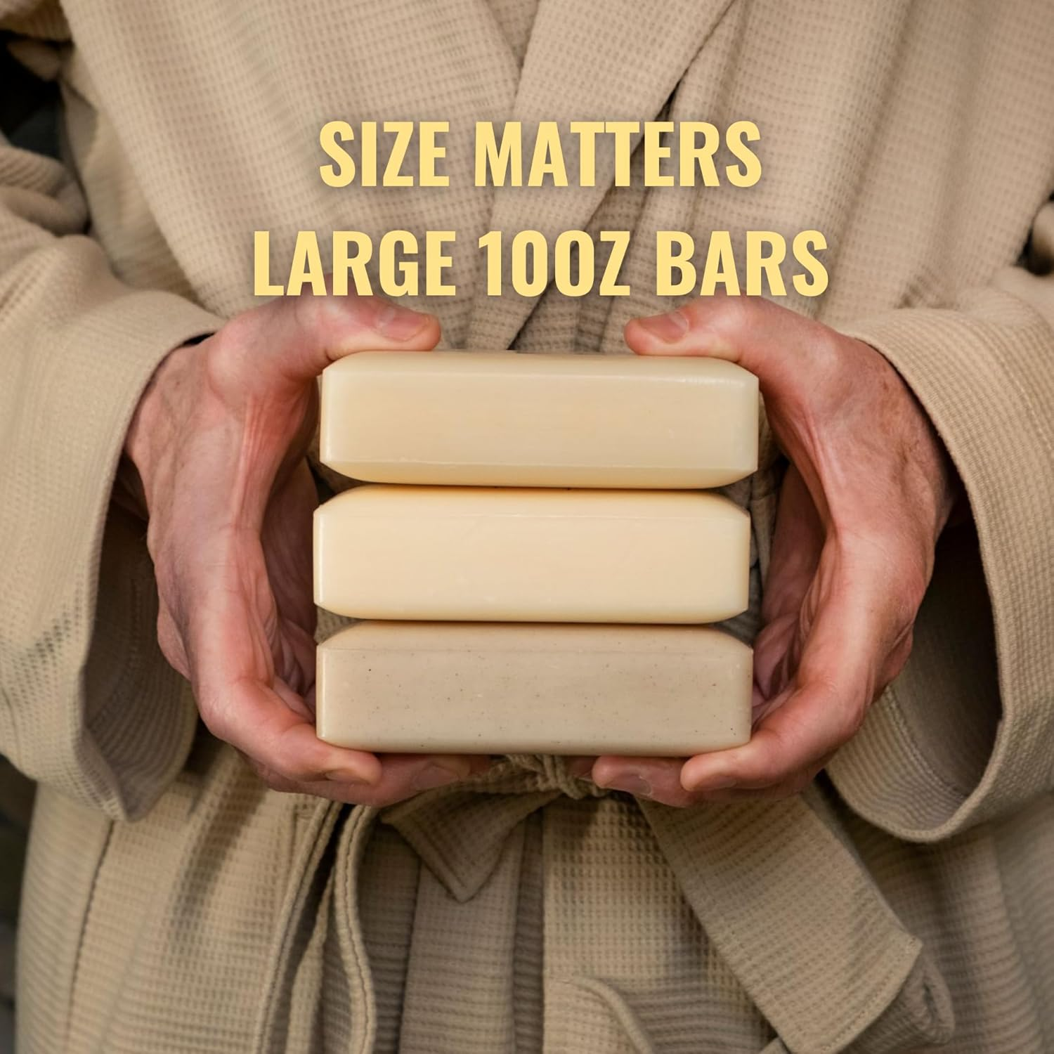 San Francisco Soap Co Man Bar 3-Piece Gift Set - No Harmful Chemicals - Good for All Skin Types - Made in the USA - Image 6