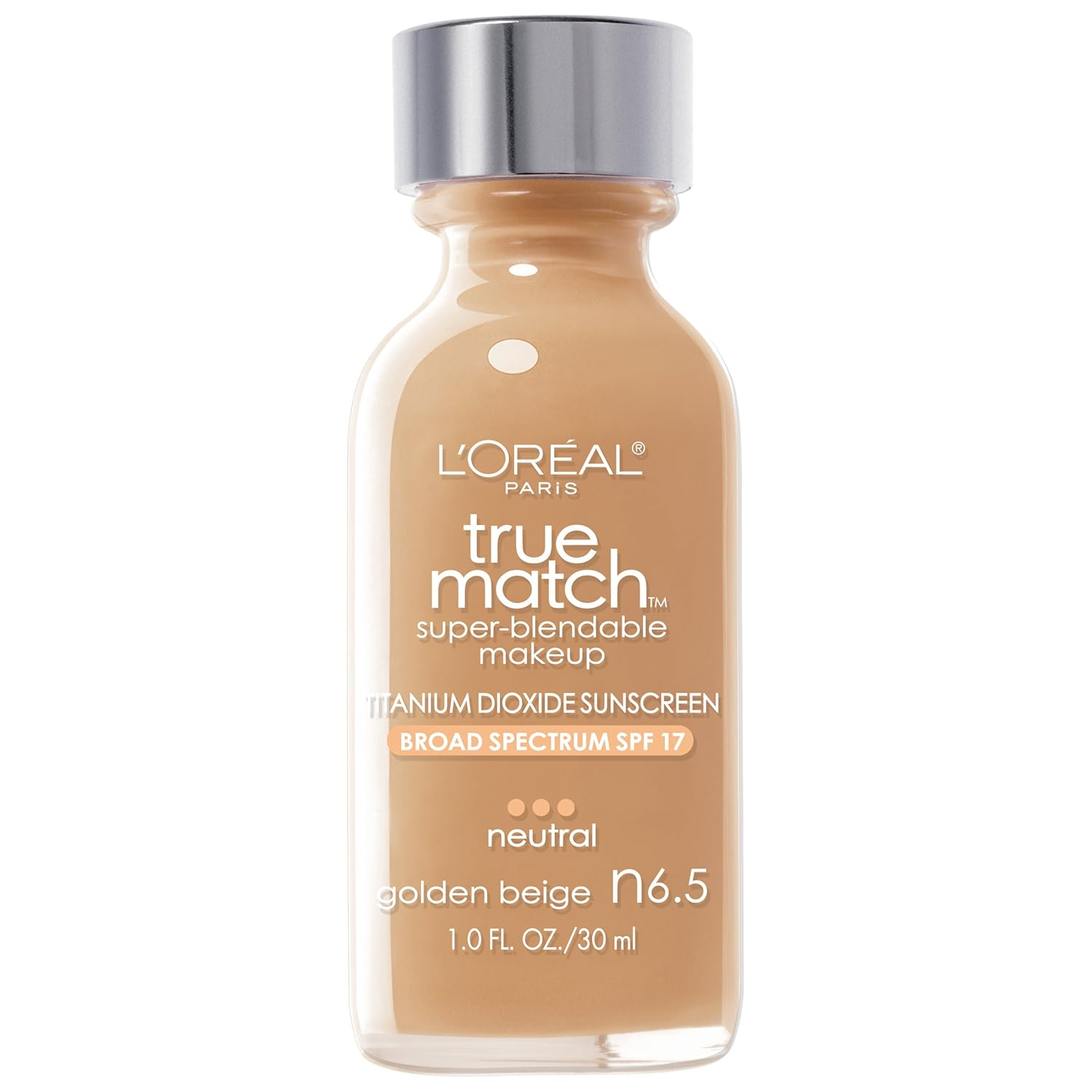 L'Oréal Paris True Match Super-Blendable Makeup, Golden Beige, 1 Fl. Oz.