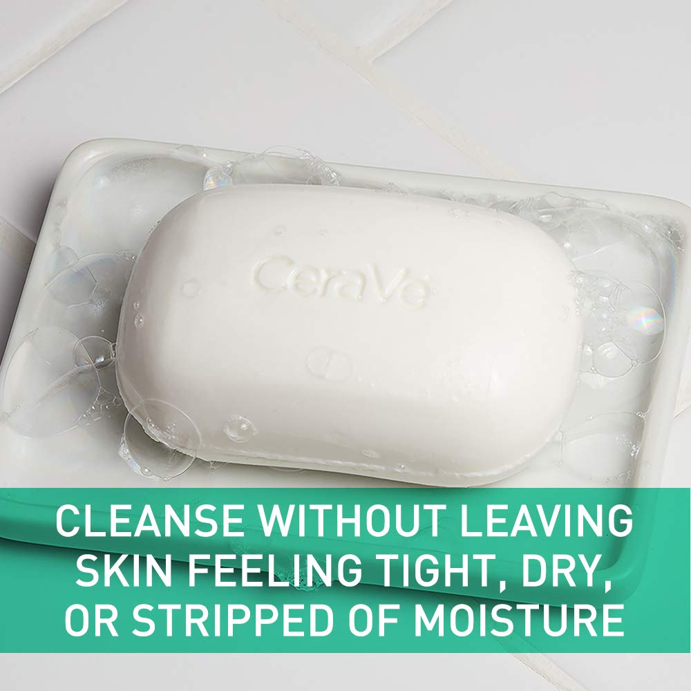 Foaming Cleanser Bar, Soap-Free Body and Face Cleanser Bar for Oily Skin, Fragrance Free, 4.5 Ounce - Image 3