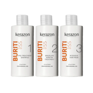 Brazilian Keratin Treatment Kit Keratina Buriti Liss Professional for All Hair Types