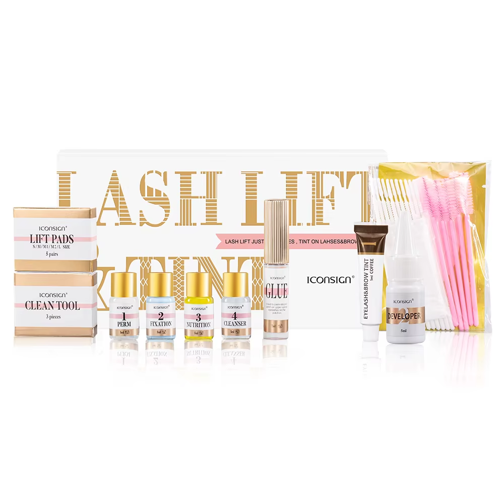 Dropshipping ICONSIGN Lash Lift Kit and Brow Dye Tint Kit Lifting Eyelashes Brow Lift Brow Dye Tint Lash Lifting Kit Eye Makeup - Image 3