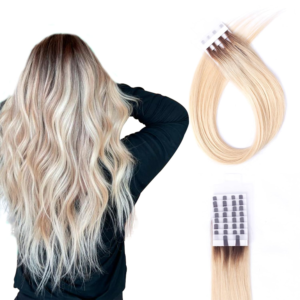V Light Hair Extension, Human Hair V Light Specific Wig Extensions,Real Human Hair for V Light Hair Extensions Machine Sit, 30G/Pack, 18 20 22. (#T4/60, 18)