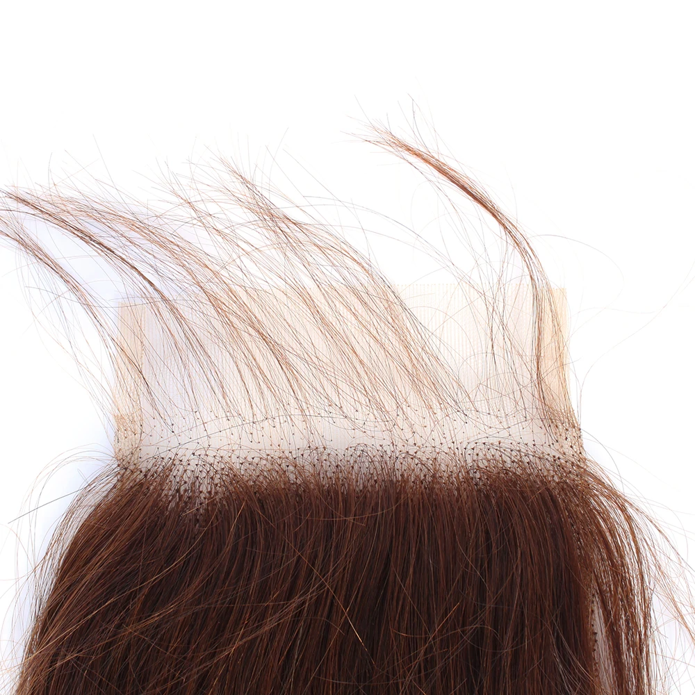 10A Brazilian Bundles with Closure Body Wave Bundles Human Hair With 4x4 Lace Closure Brown Blonde Colored 3/4 Bundles Hair Remy