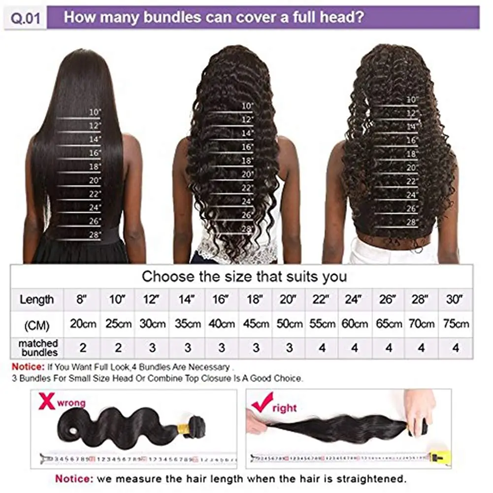 10A Brazilian Bundles with Closure Body Wave Bundles Human Hair With 4x4 Lace Closure Brown Blonde Colored 3/4 Bundles Hair Remy