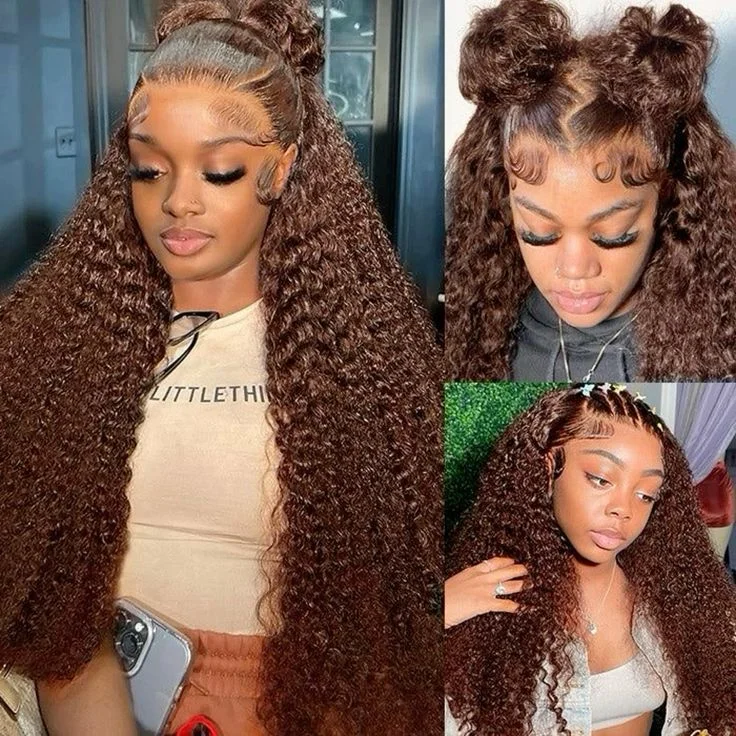 10A Brazilian Bundles with Closure Body Wave Bundles Human Hair With 4x4 Lace Closure Brown Blonde Colored 3/4 Bundles Hair Remy