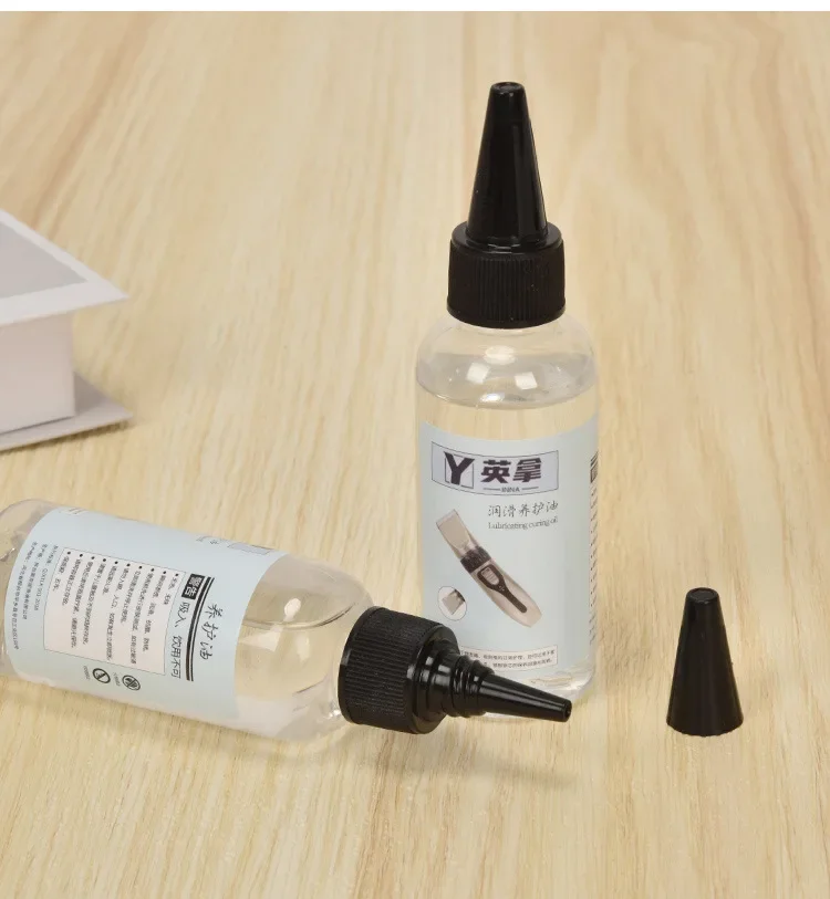 100ml Electric Clipper Shaver Maintenance Oil Lubricant Hair Trimmer Blade Oil Prevent Rusting Sewing Hair Salon Clipper Oil