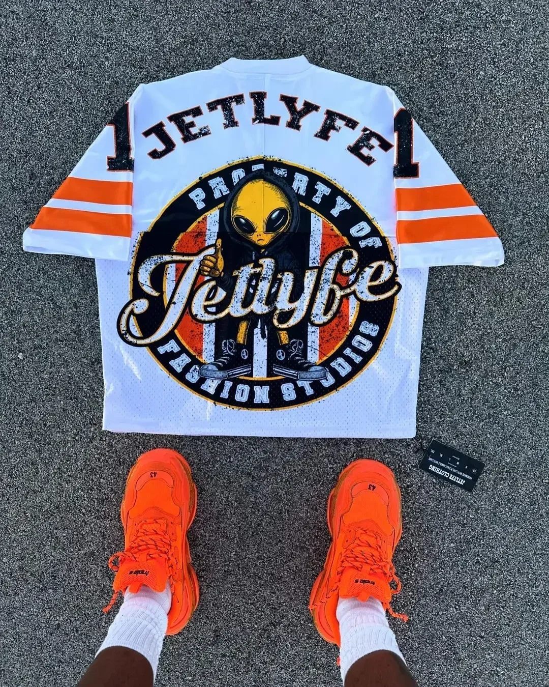 Retro Hip-hop Sports Style Color Blocking Printed Couple T-shirt for Men Mesh Breathable High-quality Y2K Short Sleeved Jersey