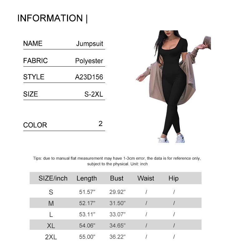 2024 Spring and Summer New Women's One-piece Short Sleeve Solid Color Sexy Slim One-piece Fashion Activity Street One-piece Suit