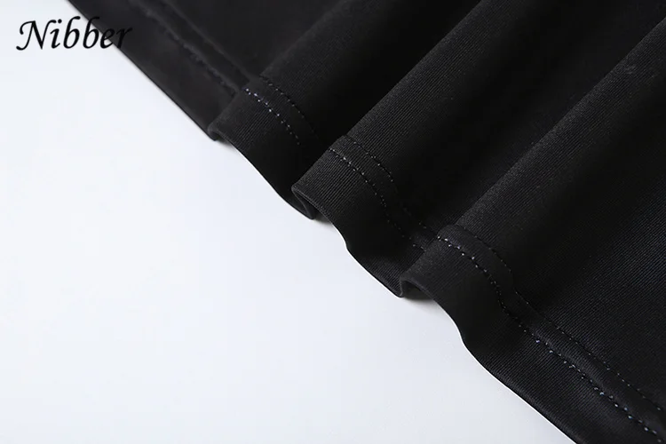 Nibber Women Tracksuit 2 Piece Set Stroke Tight Hipster Letter Print Sporty Casual Crop Tops+Shorts Vitality Matching Outfits