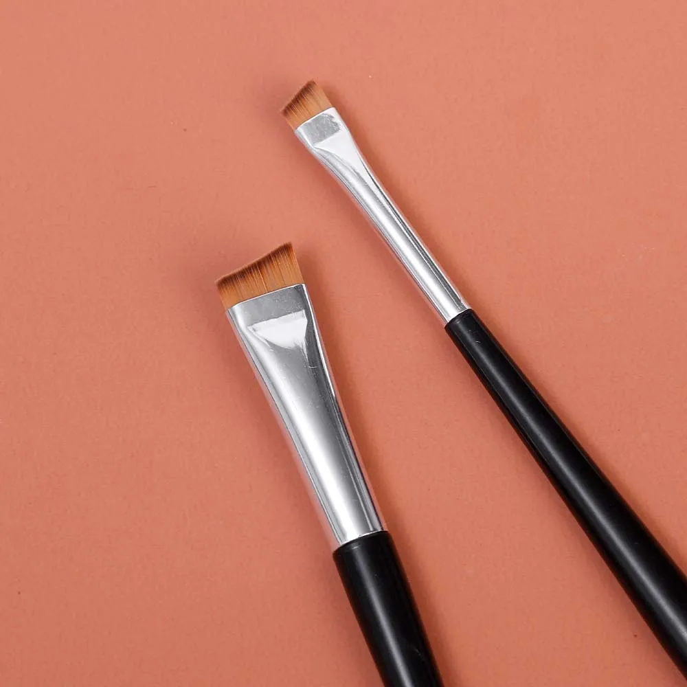 Professional Eyebrow Brush Eyeliner Angled Flat Head Blade Eye Liner Brow Contour Makeup Brushes Double-head Make Up Tools 15pcs Professional Eyebrow Brush Eyeliner Angled Flat Head Blade Eye Liner Brow Contour Makeup Brushes Double-head Make Up Tools 15pcs