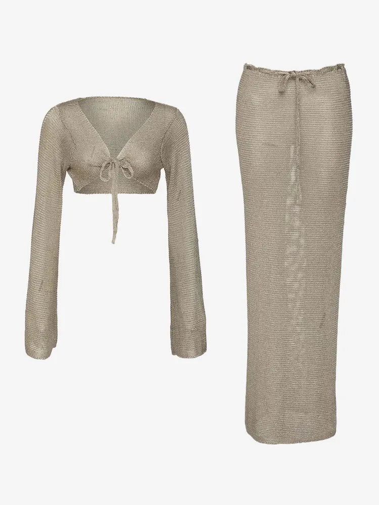 Sexy Metallic Gold Tank Top Long Skirt Knit 2 Piece Wrap Hip Long Skirt Knit 2 Piece Set Vacation Club Party Girl Clothing K128 Sexy Metallic Gold Tank Top Long Skirt Knit 2 Piece Wrap Hip Long Skirt Knit 2 Piece Set Vacation Club Party Girl Clothing K128