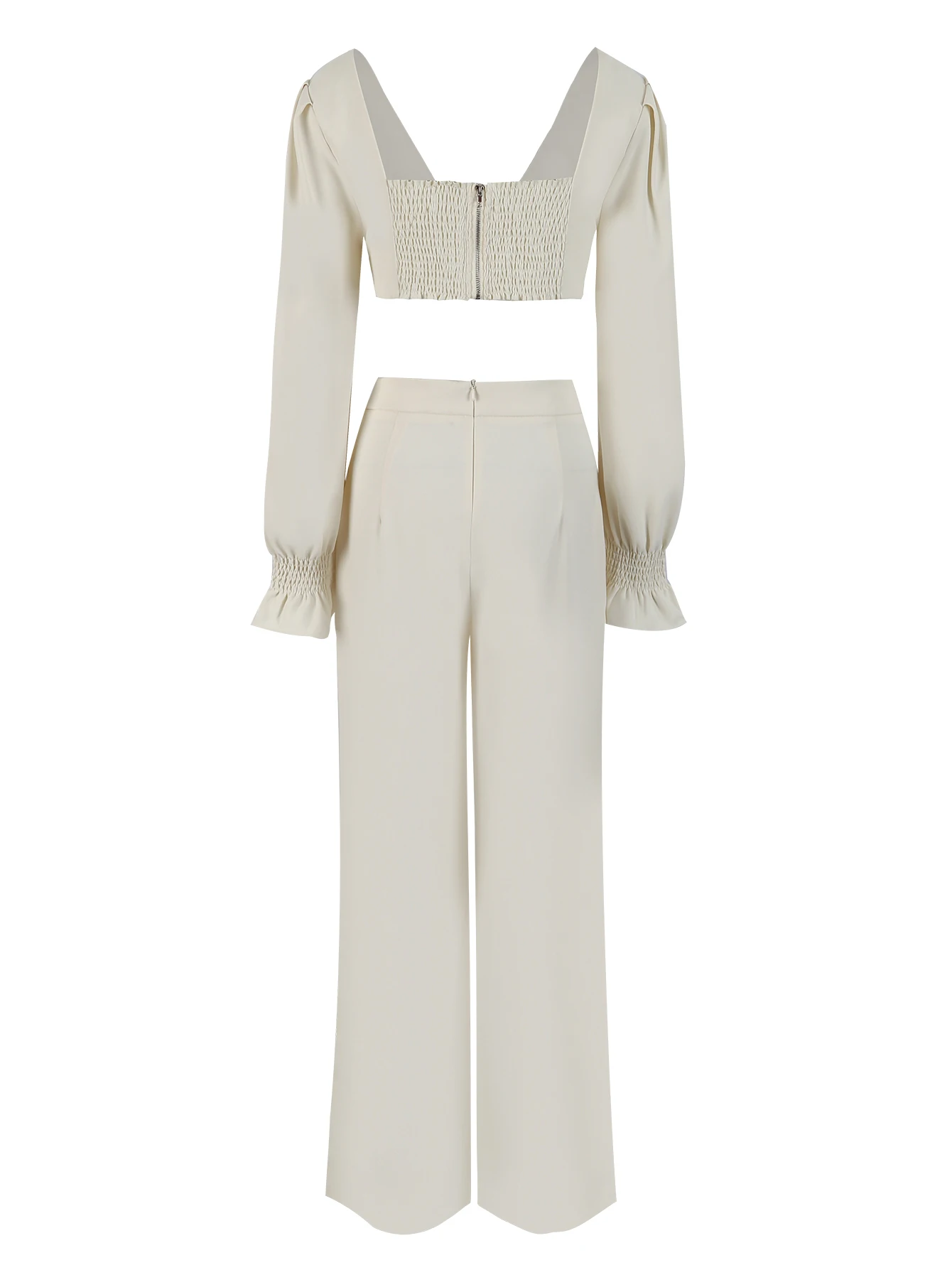 Sexy Pants Set For Women 2 Pieces With Short Top 2024 Autumn Fashion Trousers Sets Women's Clothing