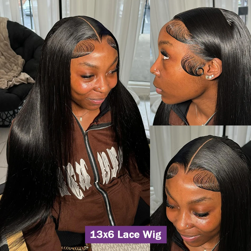 40 inch Bone Straight 13x4 13x6 360 Hd Transparen Lace Front Wig Human Hair Brazilian Pre Plucked Lace Frontal Wigs For Women 40 inch Bone Straight 13x4 13x6 360 Hd Transparen Lace Front Wig Human Hair Brazilian Pre Plucked Lace Frontal Wigs For Women