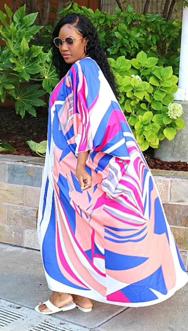 Fashionable Long-sleeved Long Cardigan Jacket + Shorts 2-piece Set For Women Spring Bohemian Printing Loose Vacation Suit Female