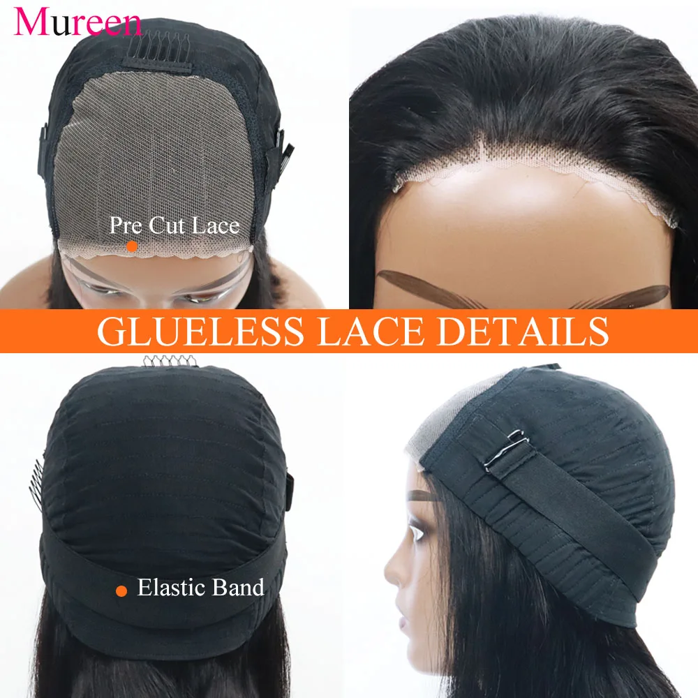 250% Density Straight Wear And Go Glueless Bob Wig For Women Ready To Go Human Hair Wigs 4x4 Lace Closure Wig Human Hair 250% Density Straight Wear And Go Glueless Bob Wig For Women Ready To Go Human Hair Wigs 4x4 Lace Closure Wig Human Hair
