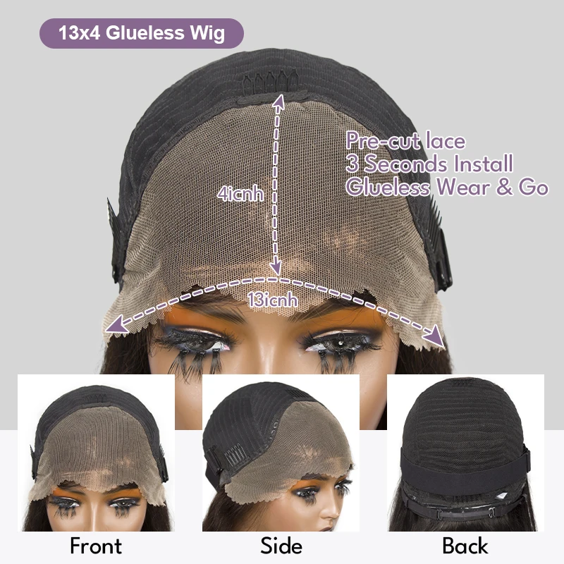 13x4 Glueless Wig