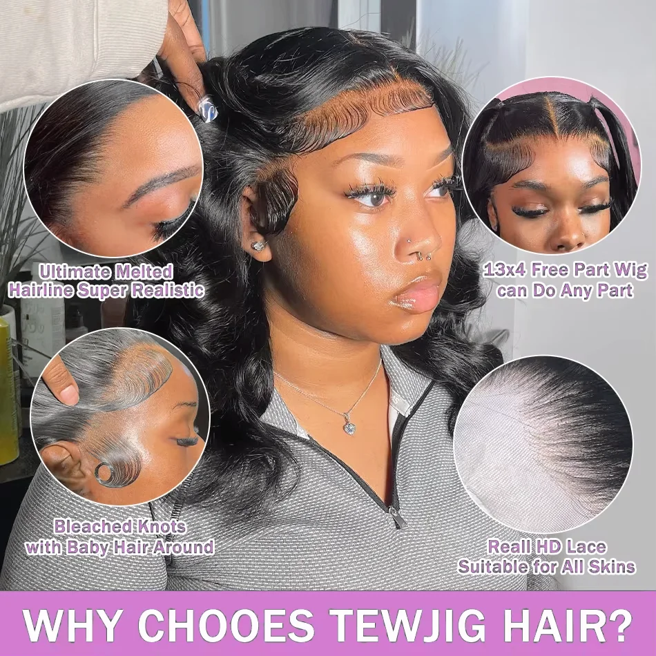 250% Body Wave HD Lace Frontal Wig Short Bob Wig Human Hair Glueless Human Hair Wavy 13x4 Transparent Lace Front Wigs For Women 250% Body Wave HD Lace Frontal Wig Short Bob Wig Human Hair Glueless Human Hair Wavy 13x4 Transparent Lace Front Wigs For Women