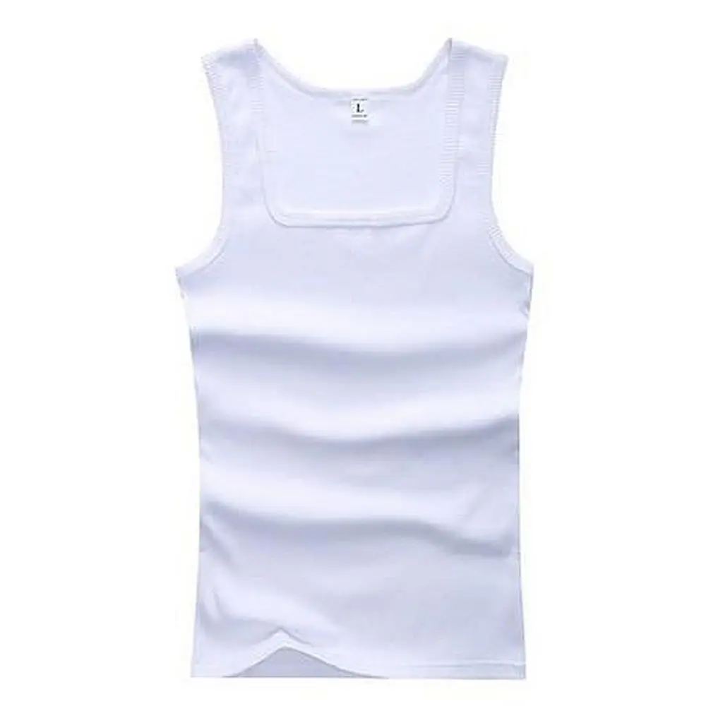 Hot Sale Summer Male clothes Women Basic Elastic tank top Pure Cotton Sleeveless Men's t-shirt Bodybuilding Fitness T-shirt Hot Sale Summer Male clothes Women Basic Elastic tank top Pure Cotton Sleeveless Men's t-shirt Bodybuilding Fitness T-shirt