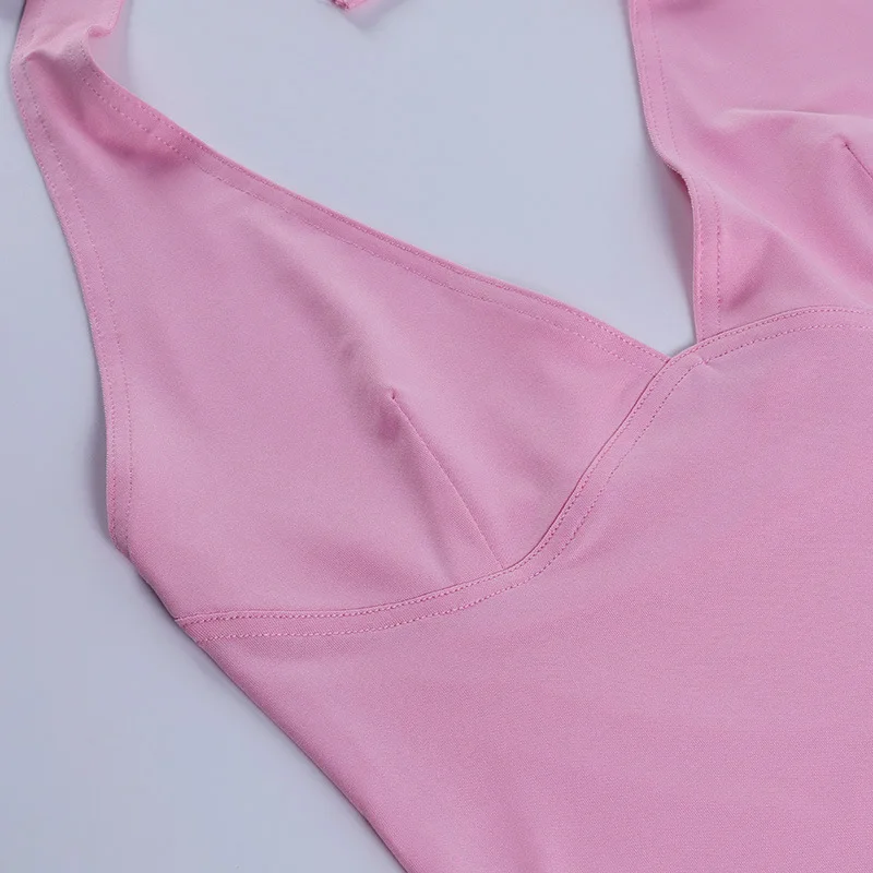 Summer Halter Camisole Tank Top Women V-Neck Sexy Tanks Camis Skinny Backless Pink Corset Tee Shirt Femme Tops WomanT-shirt Summer Halter Camisole Tank Top Women V-Neck Sexy Tanks Camis Skinny Backless Pink Corset Tee Shirt Femme Tops WomanT-shirt