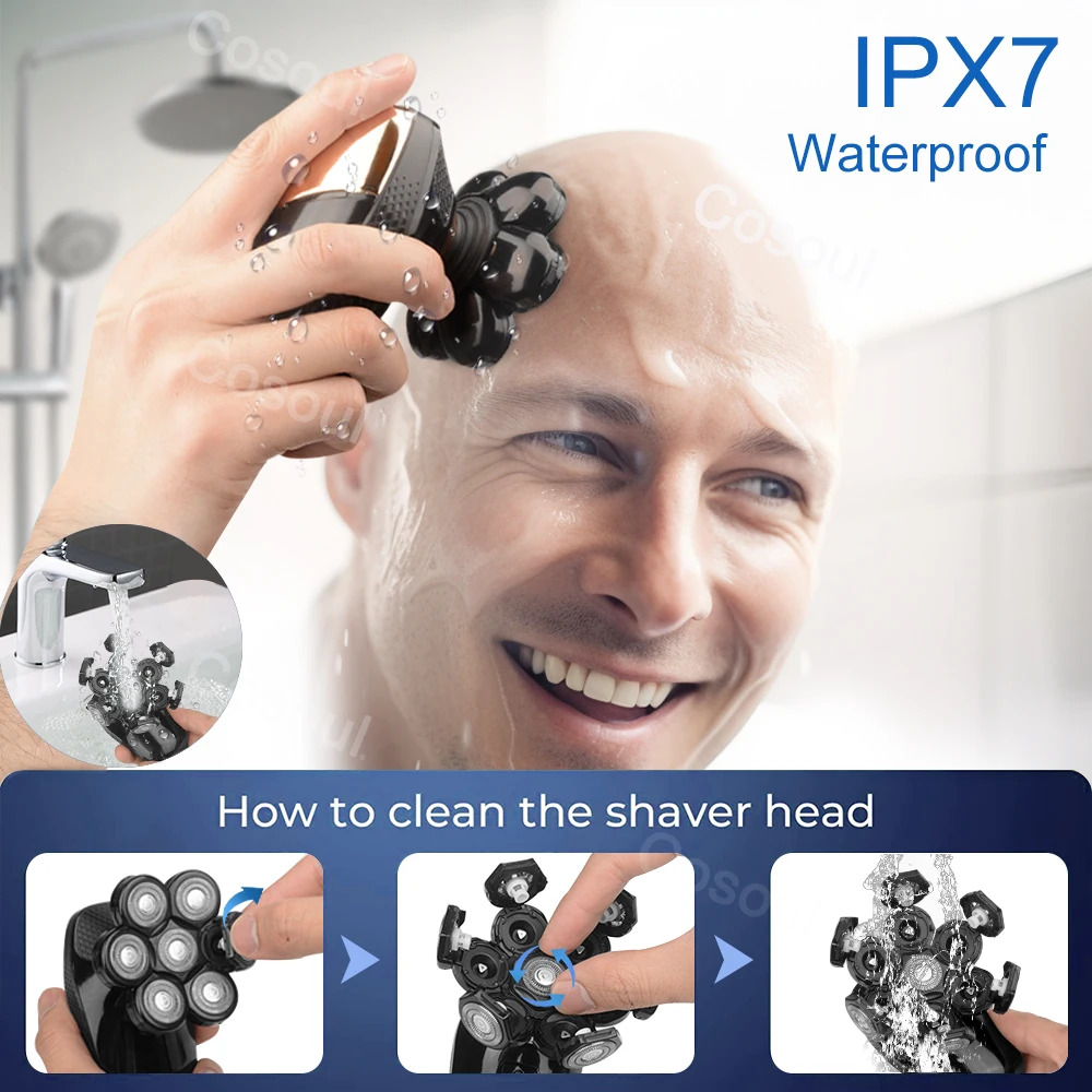 Shaver for Men Electric Shaver Powerful Bald Head Shaver Beard Shaving Machine For Men Razor Husband Gift Boyfriend Shaver for Men Electric Shaver Powerful Bald Head Shaver Beard Shaving Machine For Men Razor Husband Gift Boyfriend