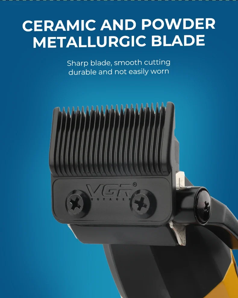 VGR 9000RPM Hair Clipper Professional Clippers Adjustable Haircut Machine Cordless Hair Trimmer Electric Hair Clippers Men V-285 VGR 9000RPM Hair Clipper Professional Clippers Adjustable Haircut Machine Cordless Hair Trimmer Electric Hair Clippers Men V-285