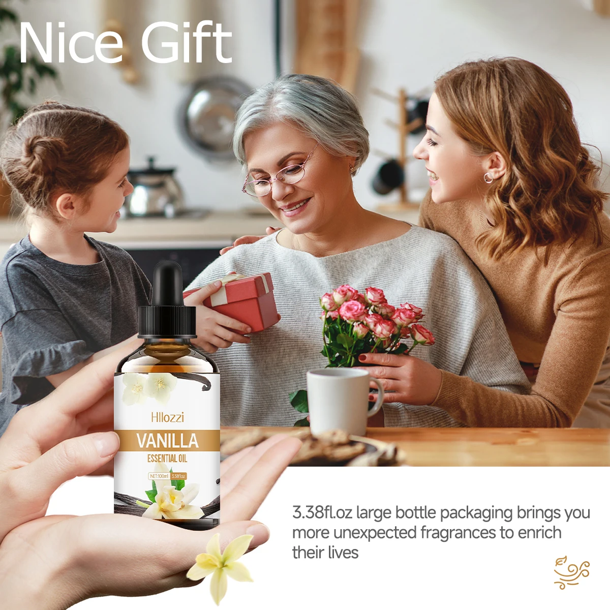 Vanilla essential oil for face, SPU, aromatherapy diffuser, DIY soap, suitable for all skin types, long-lasting fragrance Vanilla essential oil for face, SPU, aromatherapy diffuser, DIY soap, suitable for all skin types, long-lasting fragrance