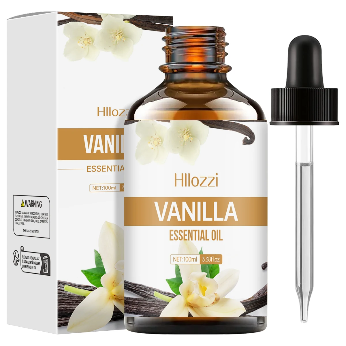 Vanilla essential oil for face, SPU, aromatherapy diffuser, DIY soap, suitable for all skin types, long-lasting fragrance Vanilla essential oil for face, SPU, aromatherapy diffuser, DIY soap, suitable for all skin types, long-lasting fragrance