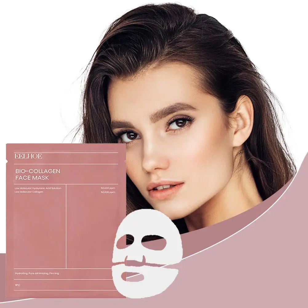 1/5/10PCs Bio Collagen Face Mask Shrink Pores Deep Hydrating Overnight Mask Moisturizing Refreshing Brightening Face Skin Care 1/5/10PCs Bio Collagen Face Mask Shrink Pores Deep Hydrating Overnight Mask Moisturizing Refreshing Brightening Face Skin Care