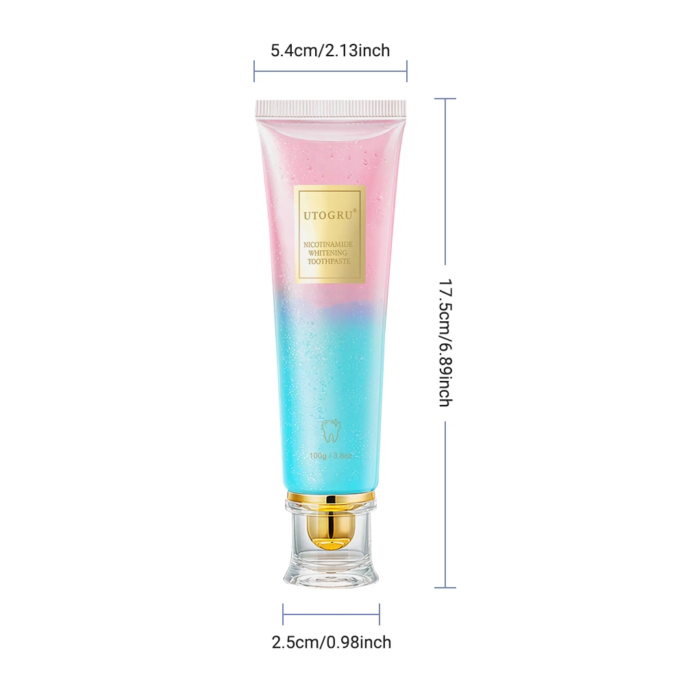100g Niacinamide Whitening Toothpaste Refreshing Clean Teeth For Men And Women Fresh Breath Toothpaste To Remove Tooth Stains - Image 5