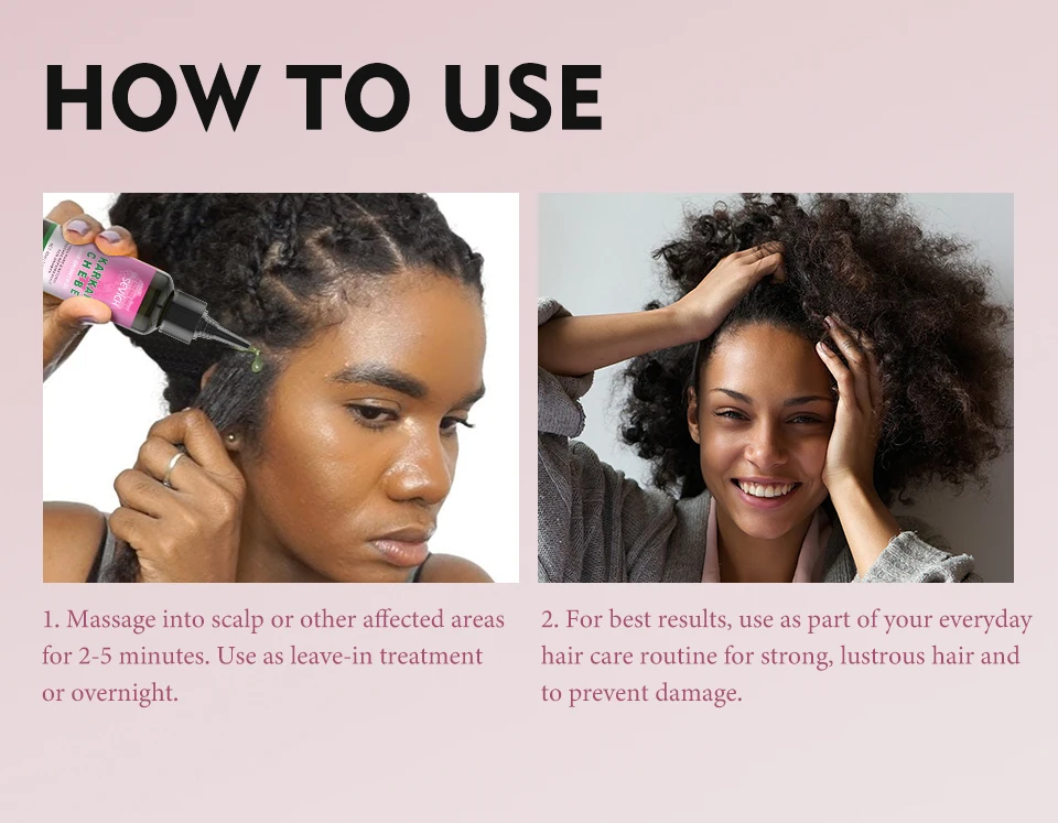 100% Pure Natural Karkar Chebe Oil Batana Butter Hair Growth Oil Rosemary Repair Damaged Hair Treatment Oil Anti-Hair Loss Care