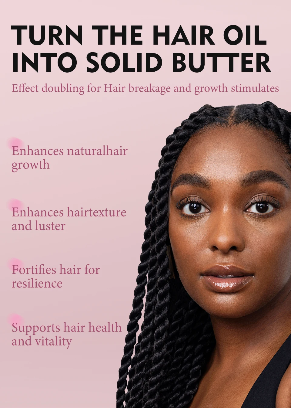 100% Pure Natural Karkar Chebe Oil Batana Butter Hair Growth Oil Rosemary Repair Damaged Hair Treatment Oil Anti-Hair Loss Care