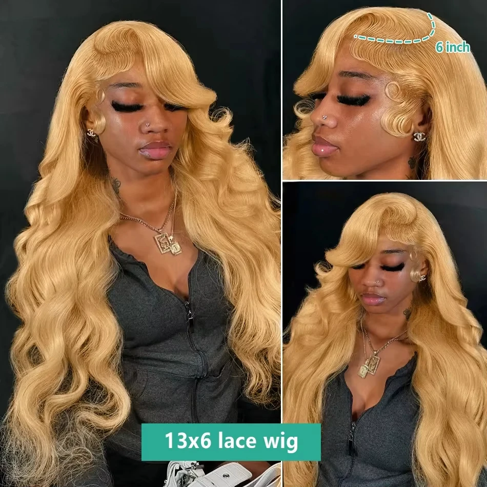27# Honey Blond 13x4 Body Wave Lace Frontal Human Hair Wigs Brazilian Colored Loose Water Wave 13x6 HD Lace Front Wigs For Women 27# Honey Blond 13x4 Body Wave Lace Frontal Human Hair Wigs Brazilian Colored Loose Water Wave 13x6 HD Lace Front Wigs For Women